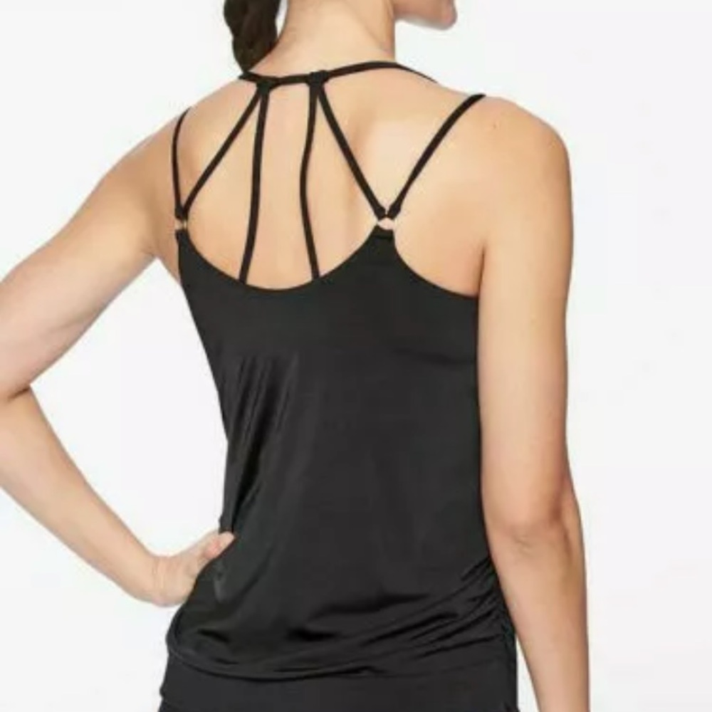 NWT Medium black aqualux tankini 🖤